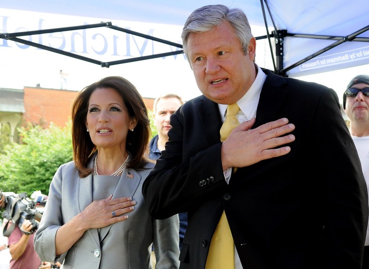 Image: Rep. Michelle Bachmann (R-MN) and her husband Marcus Bachmann