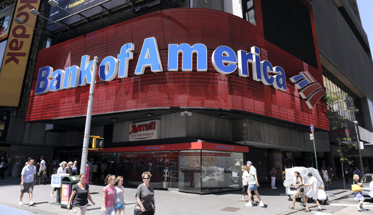 Image: Bank of America branch in Times Square
