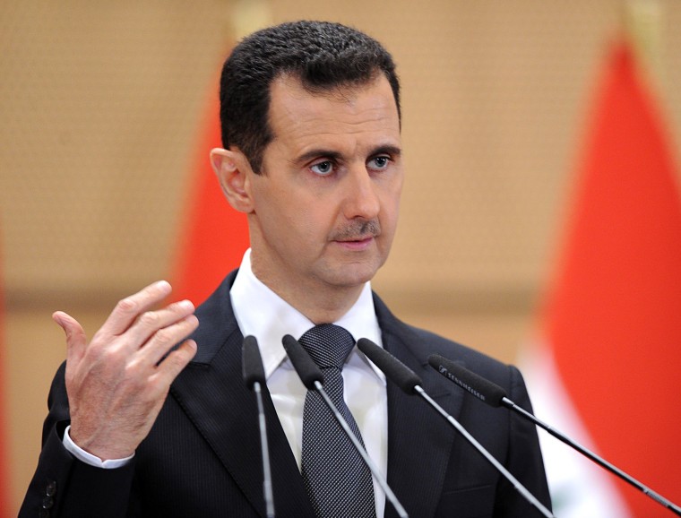 Image: Syria's President Bashar al-Assad