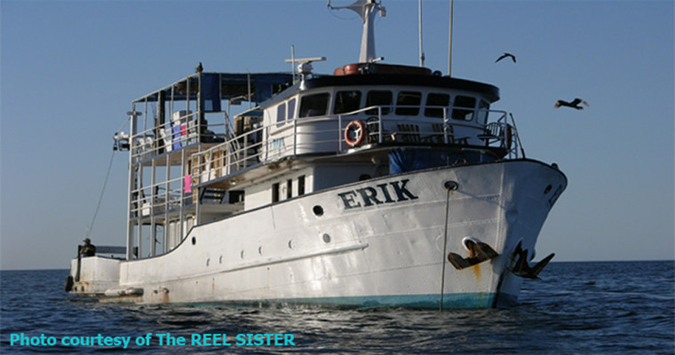 A file picture of The Erik, which capsized and sank in an electrical storm off Mexico's Baja California peninsula.