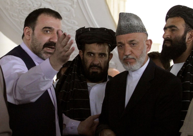 Image: Hamida Karzai, Ahmad Wali Karzai