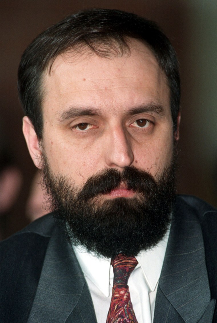 Goran Hadzic, wartime leader of the self-declared breakaway Serb republic of Krajina.