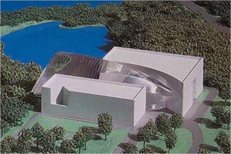 Image: A rendering of the proposed United States National Slavery Museum by the architects.