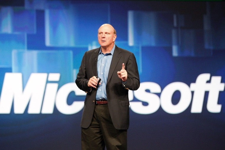 Image: Microsoft CEO Steve Ballmer