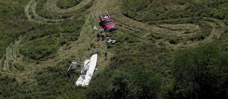 Image: Plane crash