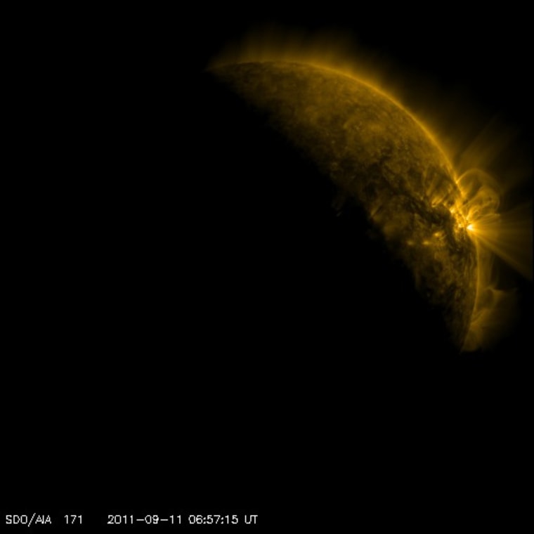 The Solar Dynamics Observatory (SDO) has eclipse seasons twice a year near each equinox. For three weeks, the SDO orbit has the Earth pass between SDO and the sun.