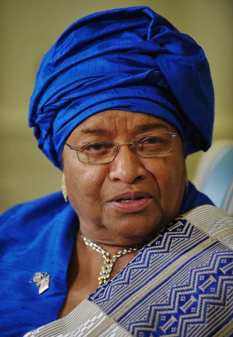 Image: Ellen Johnson Sirleaf in 2010