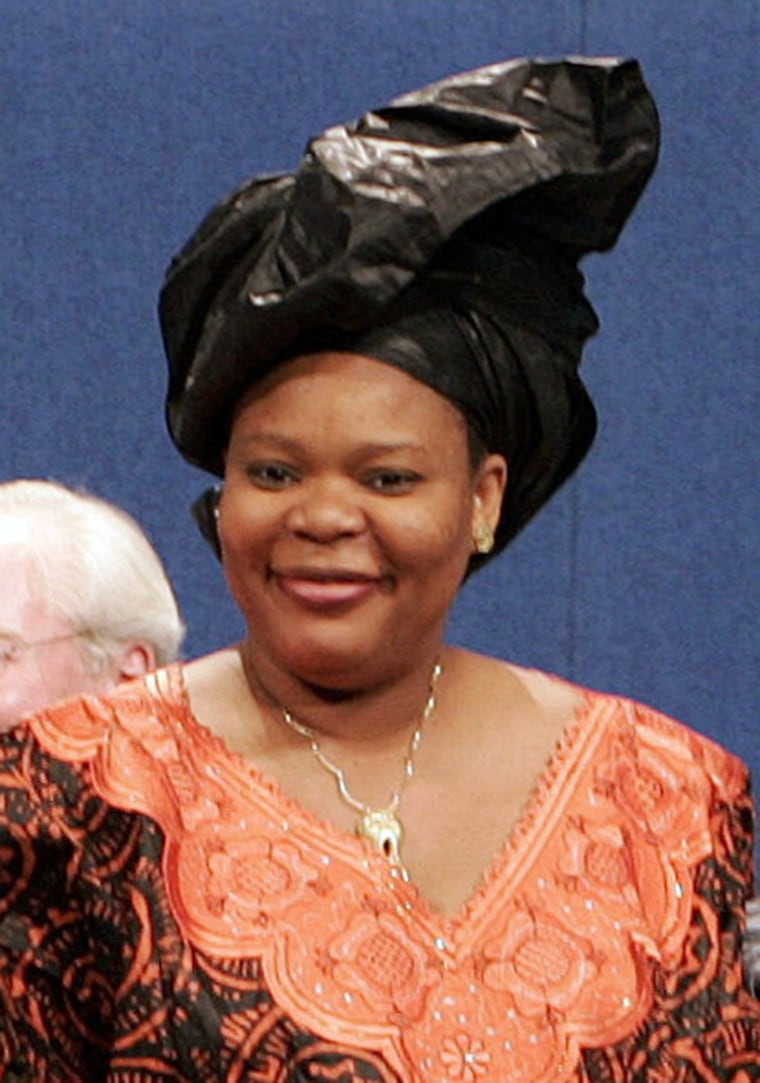 Image: File photo of Liberian peace activist Leymah Gbowee