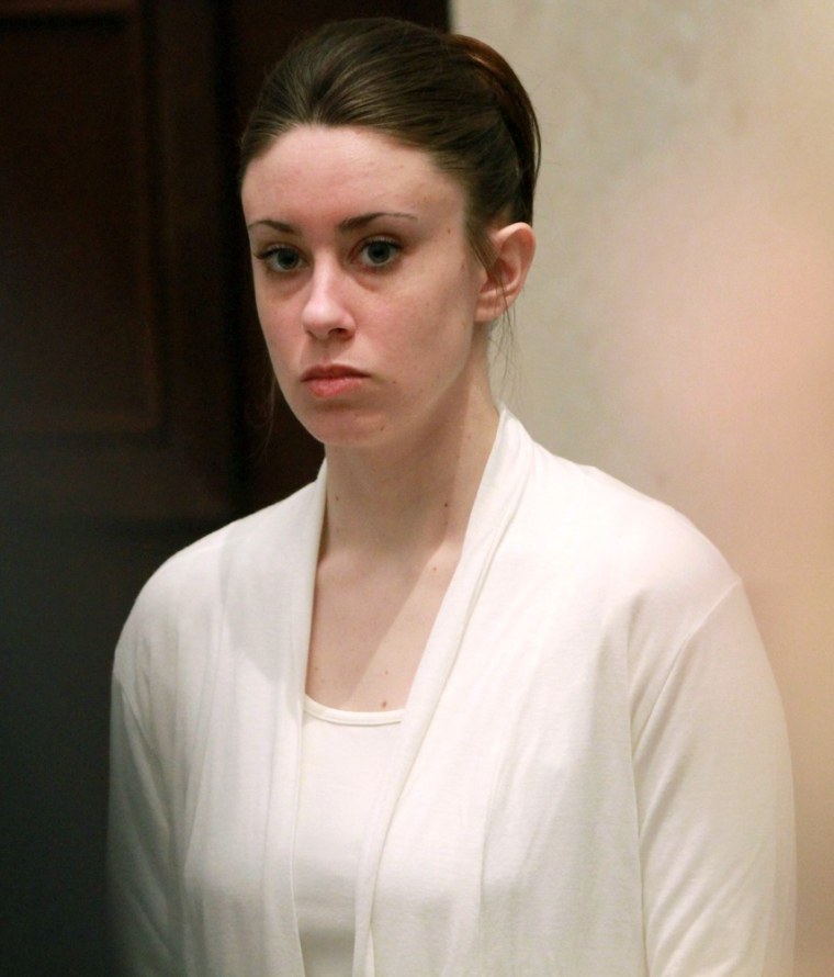 Image: File photo of Casey Anthony during day 20 of her 1st -degree murder trial in Orlando