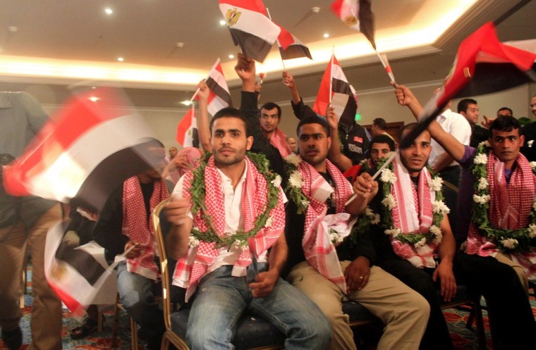 Image: Egyptian detainees