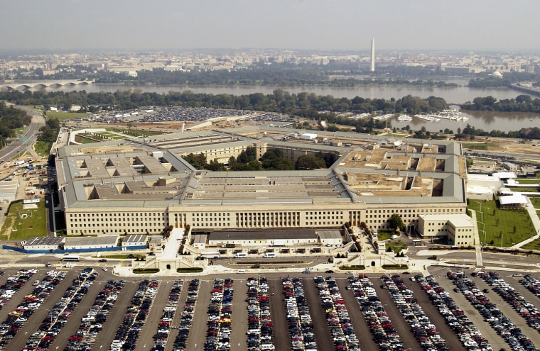 Image: Aerial photo Of the Pentagon