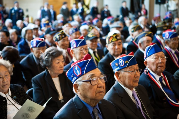 Image: Congress Honors Japanese-American Veterans With Congressional Gold Medal