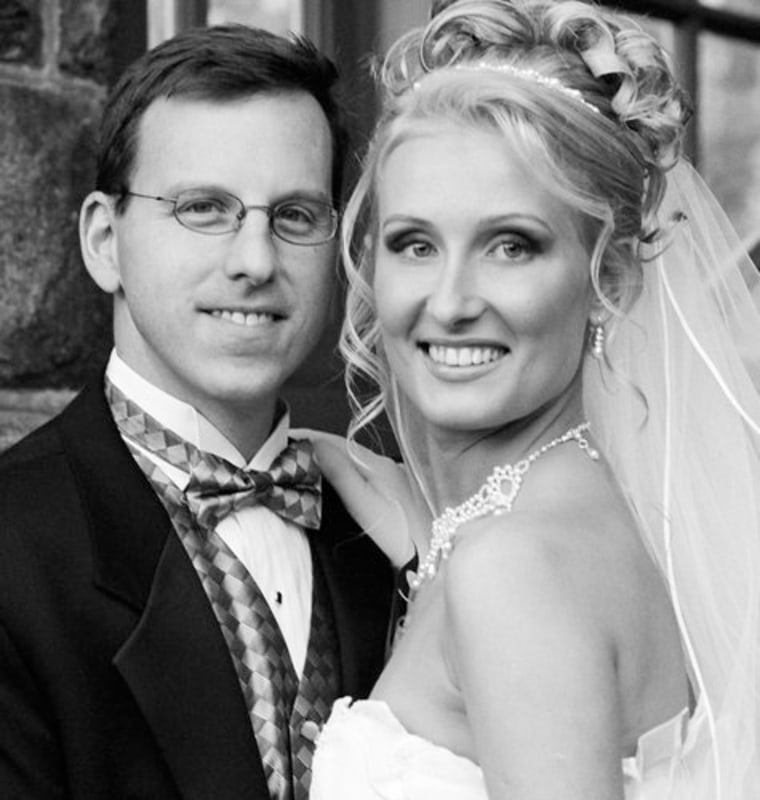 Image: Milena Grzibovska and Todd J. Remis married in 2003