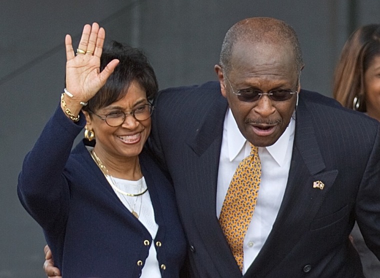 Image: Herman Cain, Gloria Cain