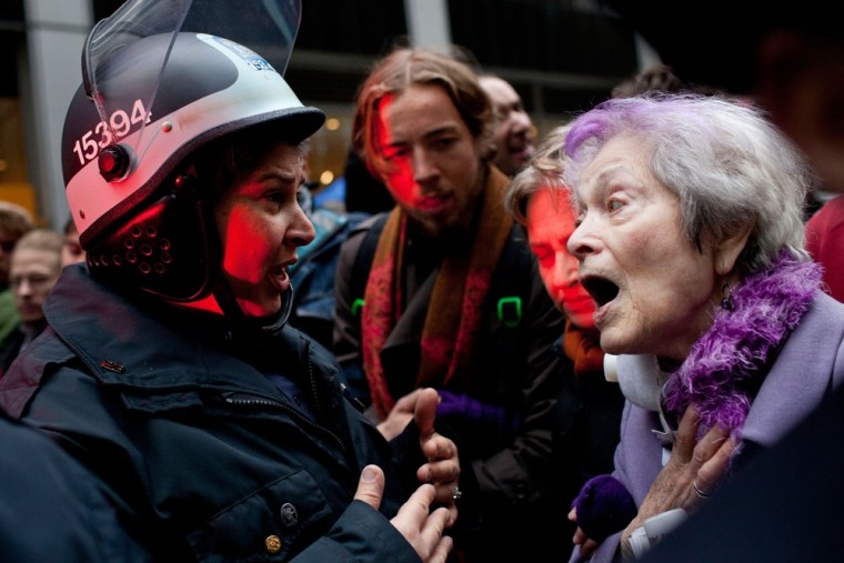 Image: Occupy Wall Street Holds Major Day Of Action In New York City