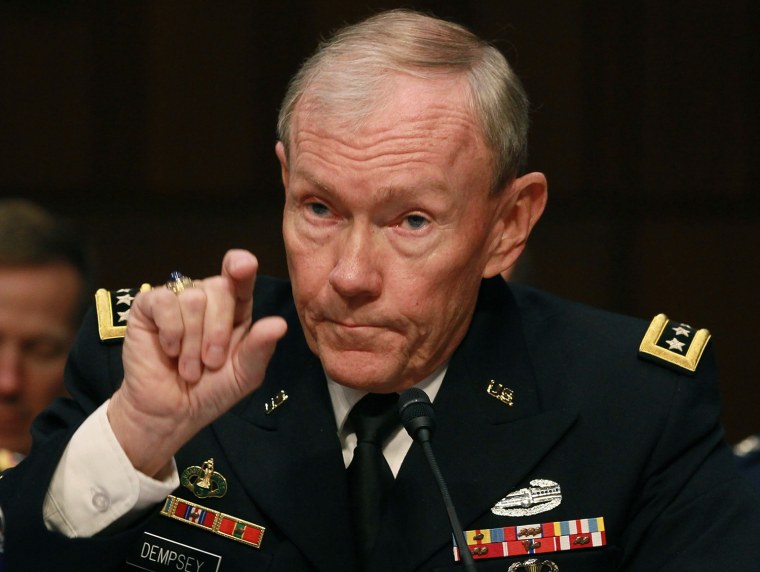Image: U.S. Army Gen. Martin Dempsey, Chairman of the Joint Chiefs of Staff