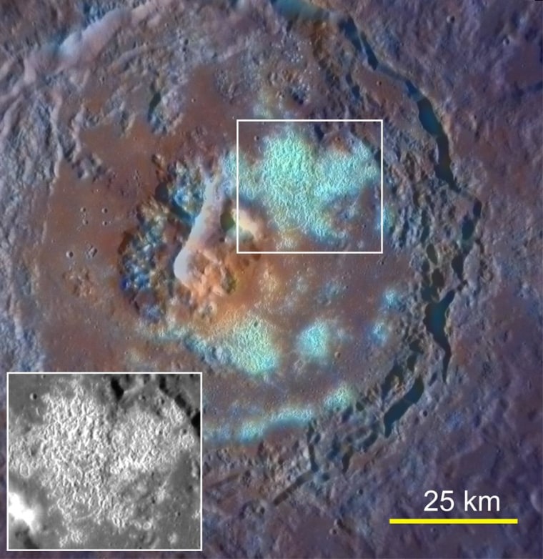 Image: Mercury pit and hollows