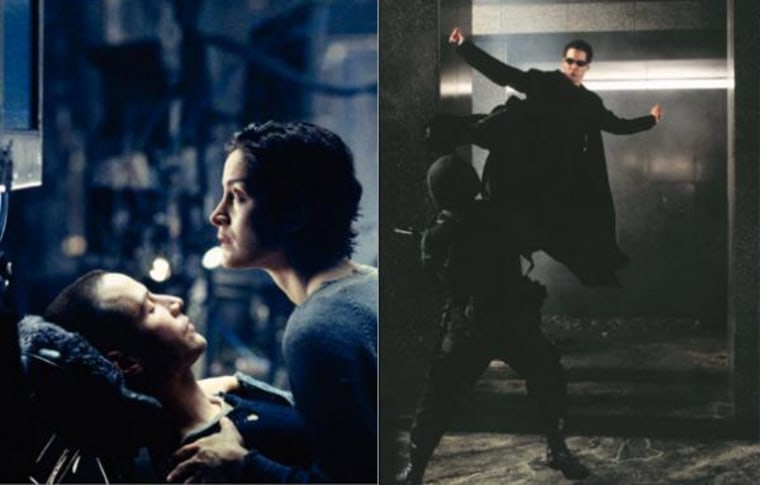 Image: Scenes from \"The Matrix\"