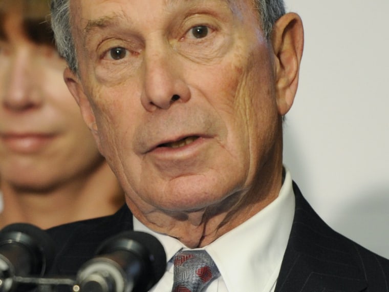 Image: New York City  Mayor Michael Bloomberg