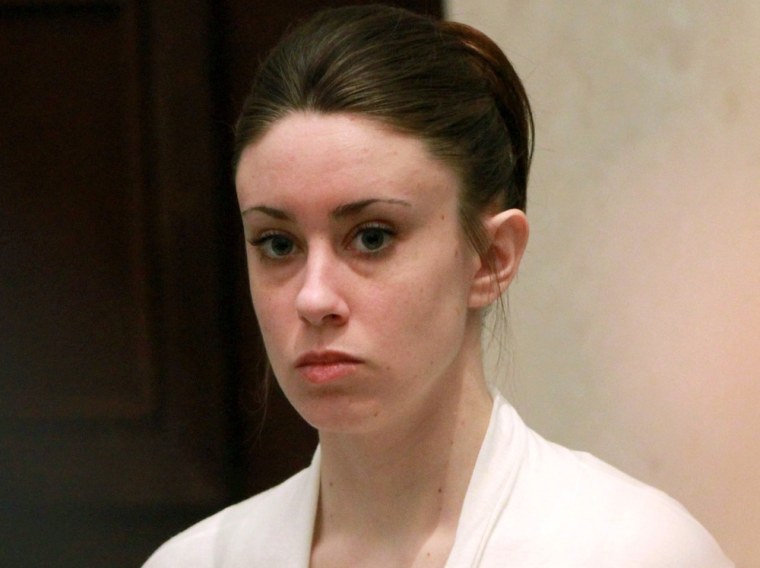 Image: File photo of Casey Anthony during day 20 of her 1st -degree murder trial in Orlando