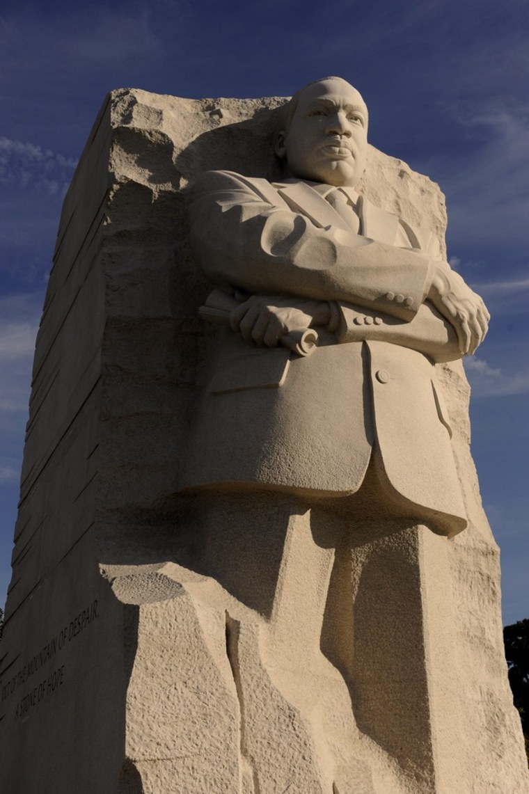 Image: Stone of Hope at the Martin Luther King, Jr. National Memorial