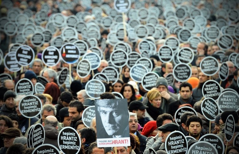 Image: slain journalist Hrant Dink