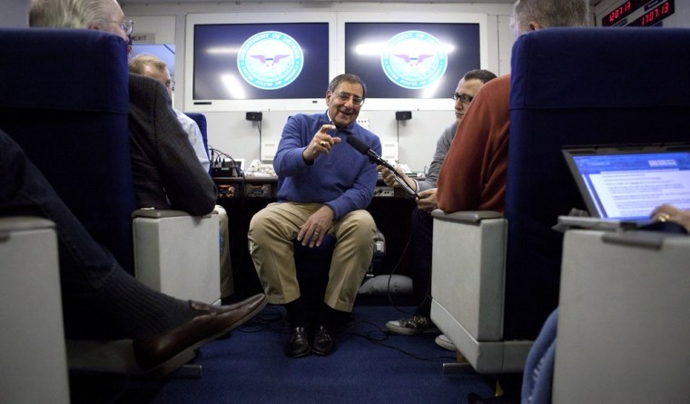 Image: Panetta Heads To Brussels For NATO Conference