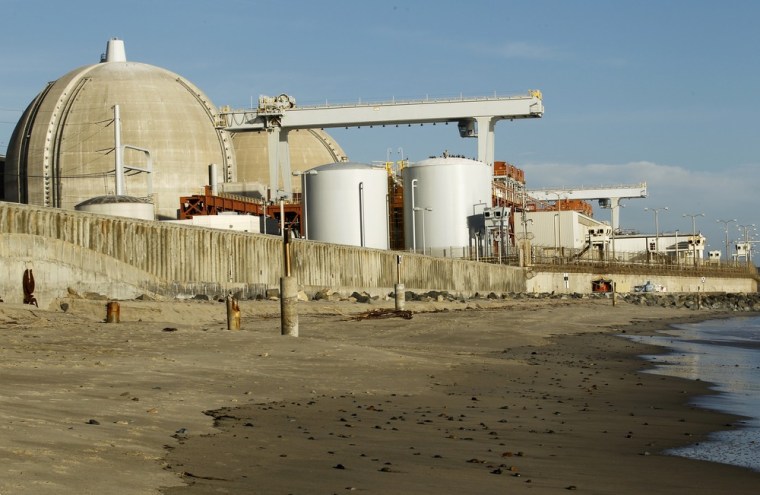 Image: File photo of the San Onofre nuclear generating plant in San Diego