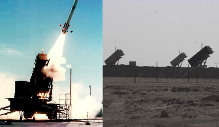 The Patriot Missile System provides defense of critical assets and maneuver forces belonging to the corps and to echelons above corps against aircraft, cruise missiles and tactical ballistic missiles. 