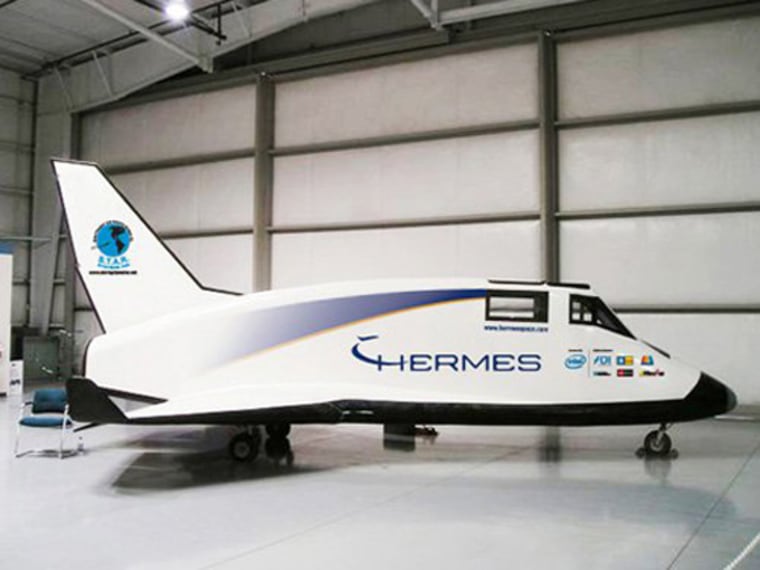 The Hermes spacecraft takes its inspiration from NASA's retired space shuttle.