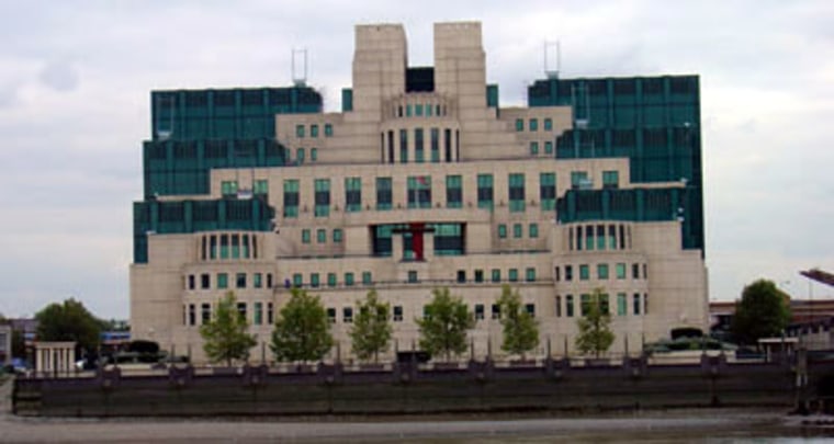 The Secret Intelligence Service, or MI6, is located at Vauxhall Cross in London. The agency came into being in 1909 to undertake espionage activities overseas.