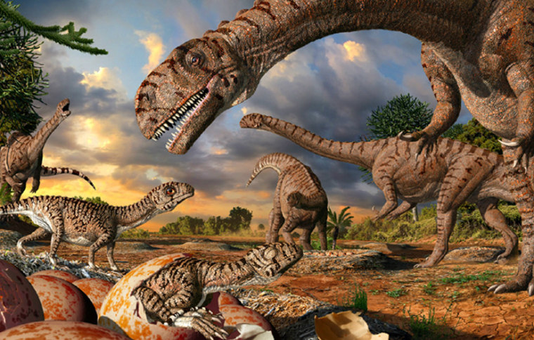 Scientists say dinosaurs were already disappearing before giant