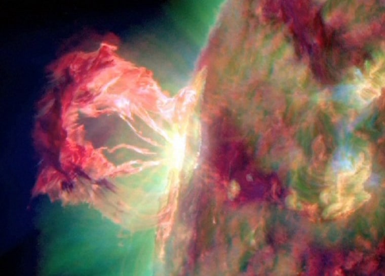 Image: Solar blast