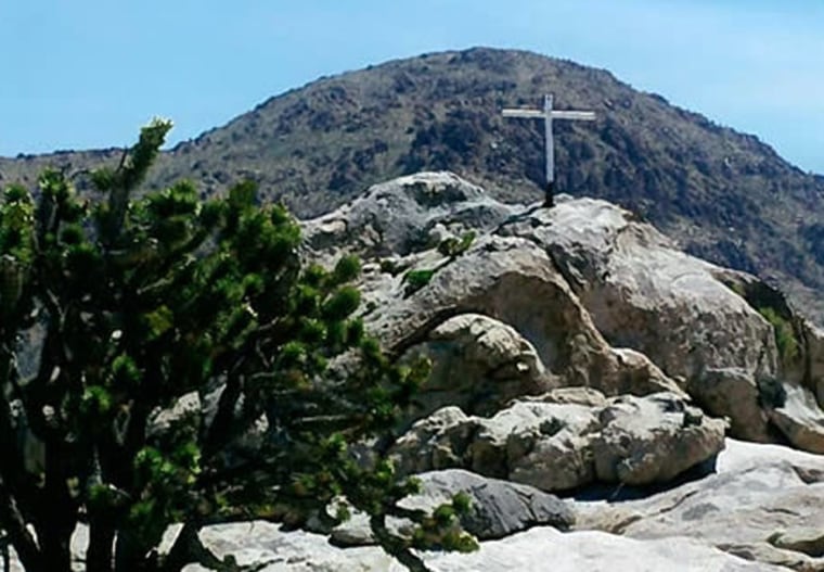Image: The \"Mojave Cross\"