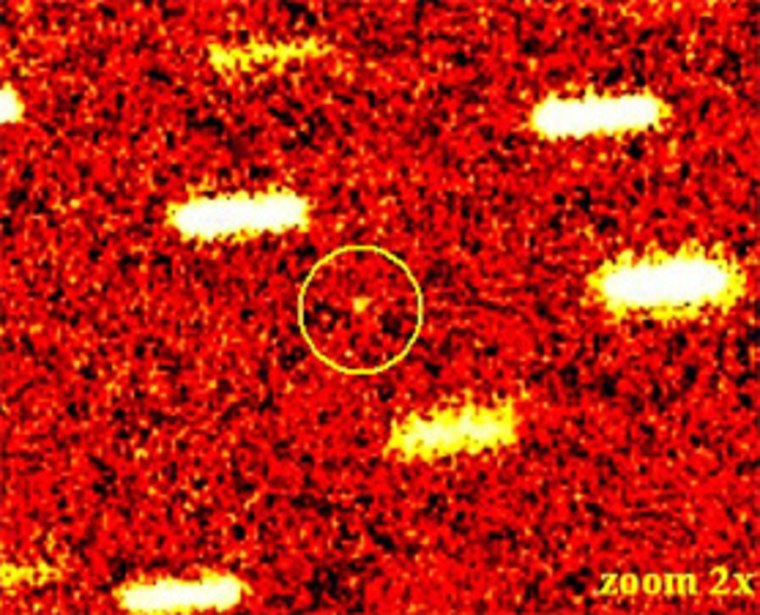 The 4-kilometer (2.5 miles) wide Comet 67P/Churyumov-Gerasimenko as spotted by astronomers using the Faulkes Telescope system.