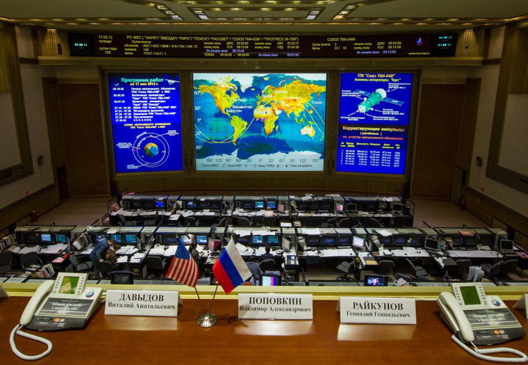 Image: Russian Mission Control