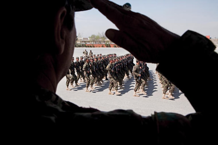 Image: Afghan army troops