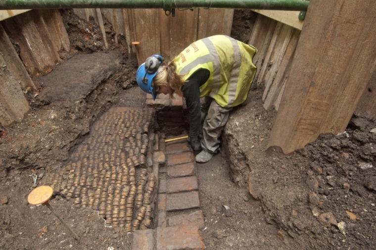 Image: Shoreditch archaeological dig