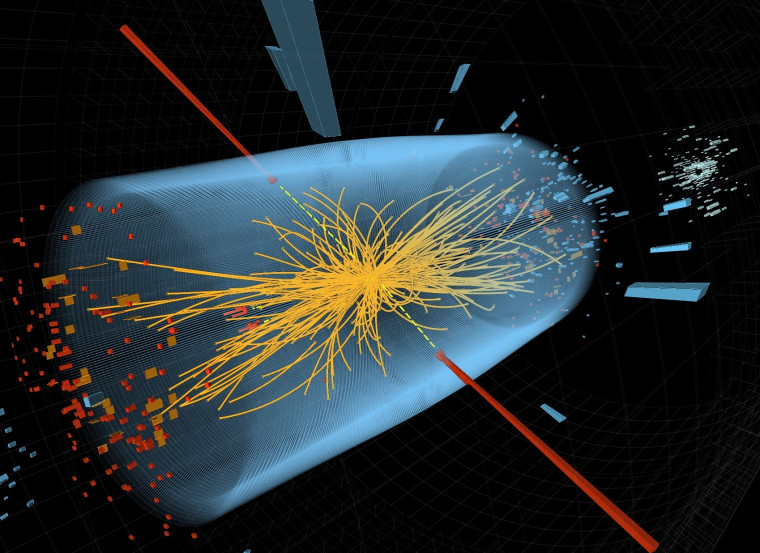 Image: Higgs boson candidate event