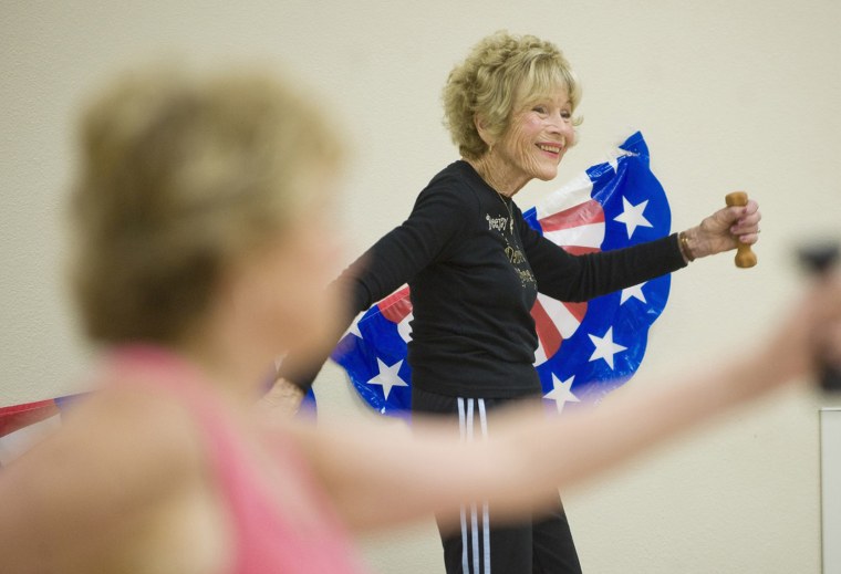 At 85, California fitness teacher keeps students moving