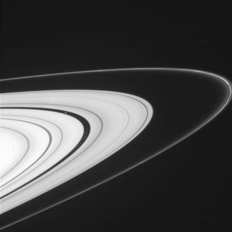 Image: Saturn's rings