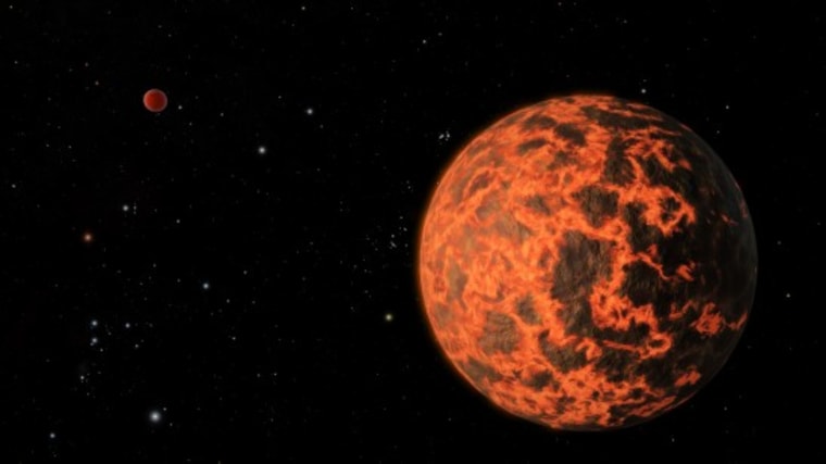 Image: Artist's illustration of alien planet UCF 1.01