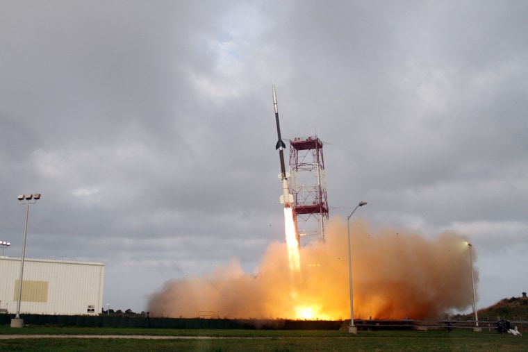 NASA Inflatable Reentry Vehicle Experiment (IRVE-3) launched
