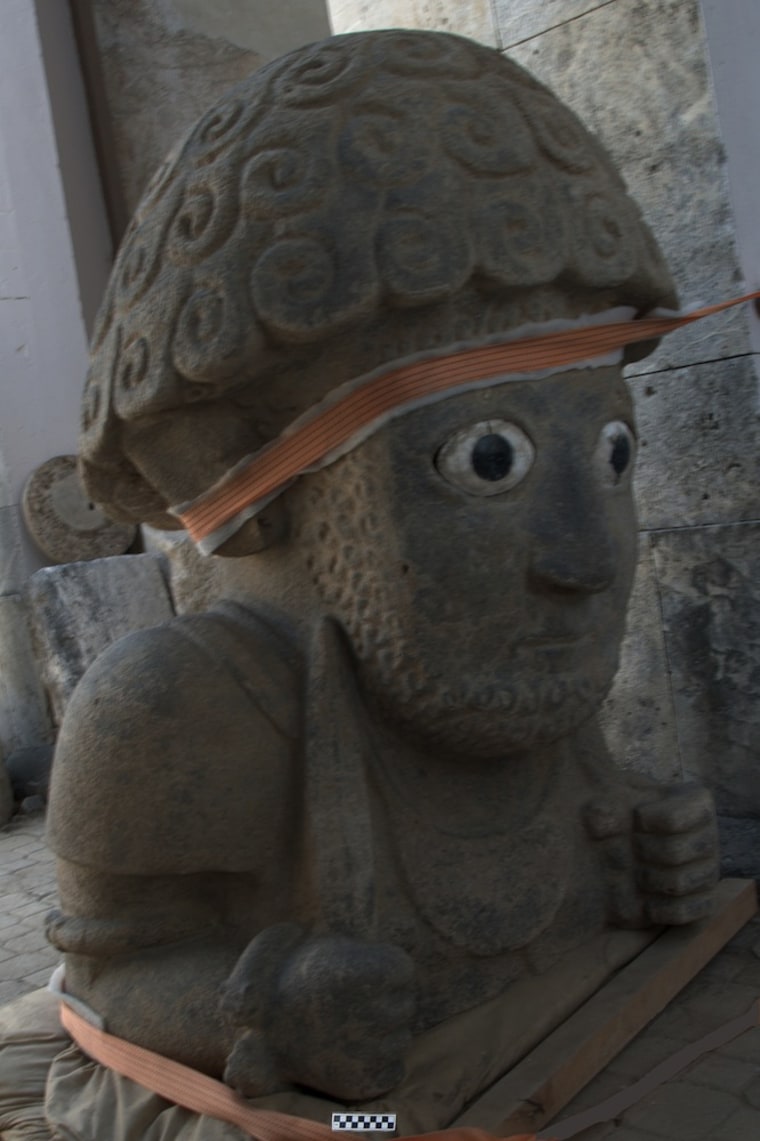 A newly excavated statue standing 5 feet (1.5 m) tall may have represented a Neo-Hittite king.