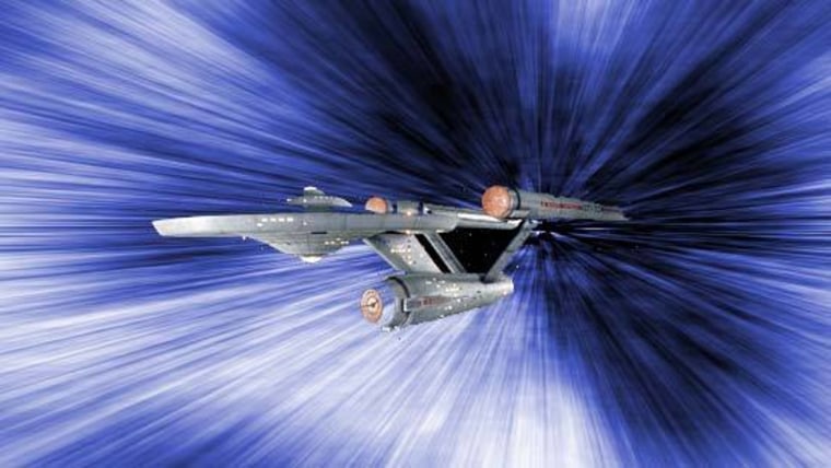 Star Trek's faster-than-light warp drive is an idea that even serious scientists don't want to let go of.