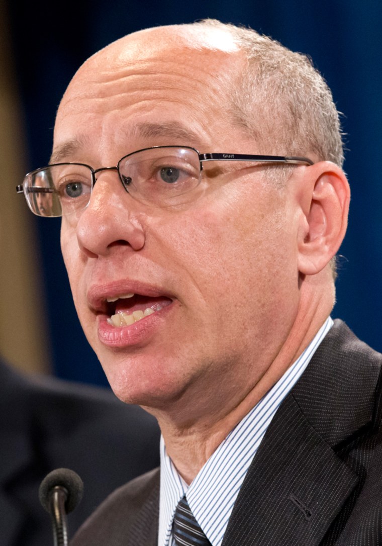 Image: Eric Holder, Jon Leibowitz