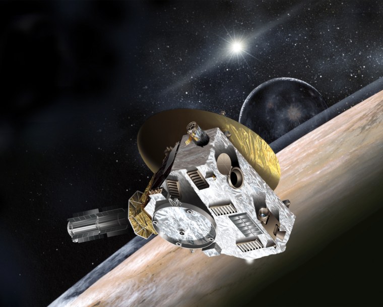 NASA tries to steer probe flying to Pluto out of harm's way
