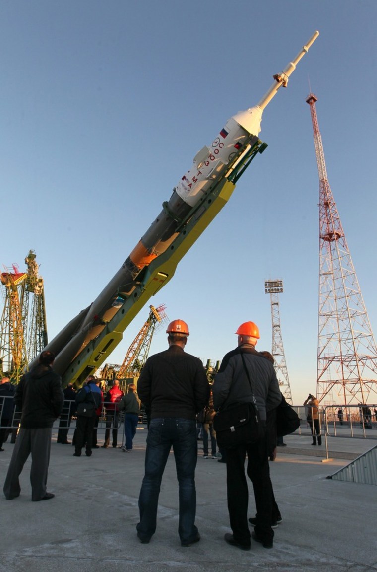 Image: Space launch preparation