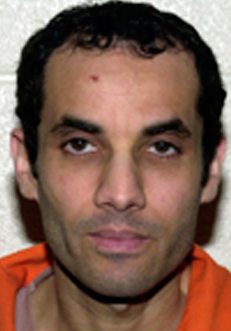Image: FBI photograph of convicted \"Millennium Bomber\" Ahmed Ressam
