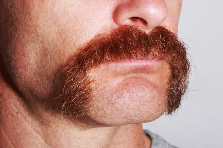 Image: A man with a large mustache